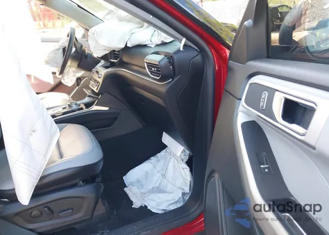 2021 Ford Explorer Xlt from USA, damaged, VIN 1FMSK7DH1MGA37787